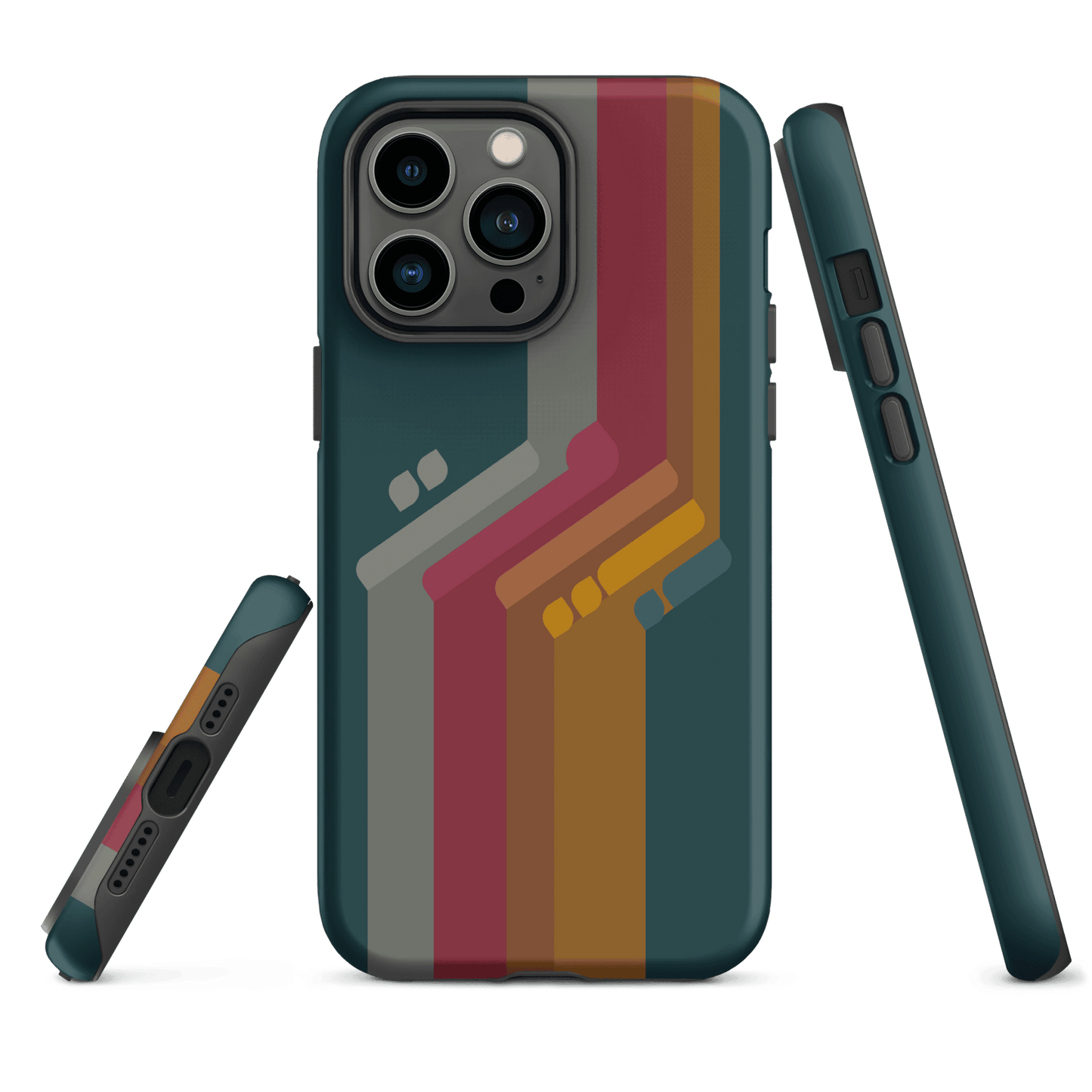 Beirut Logo Retro Tough iPhone Case