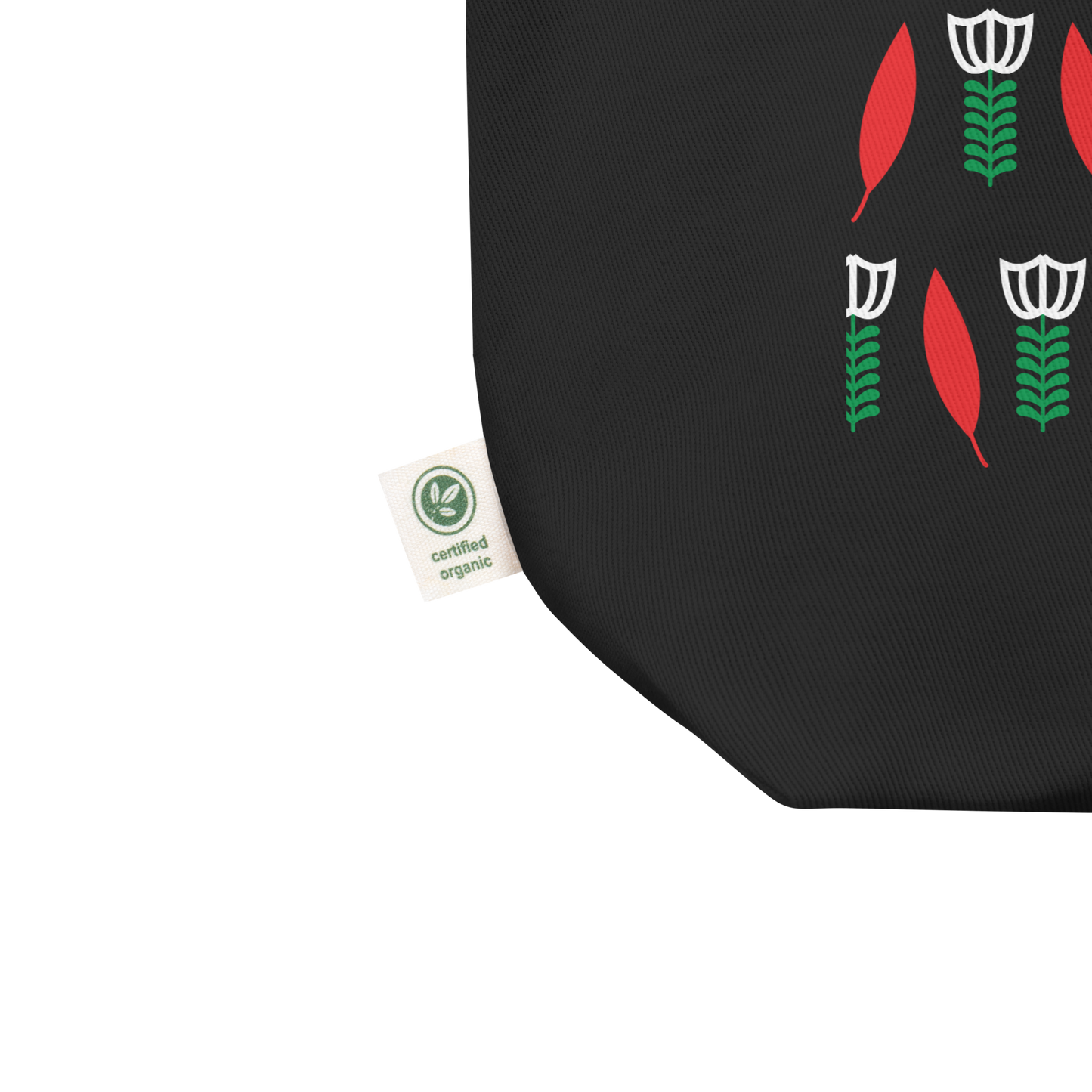 Fenjin Kahweh - Motif de feuilles Tote bag