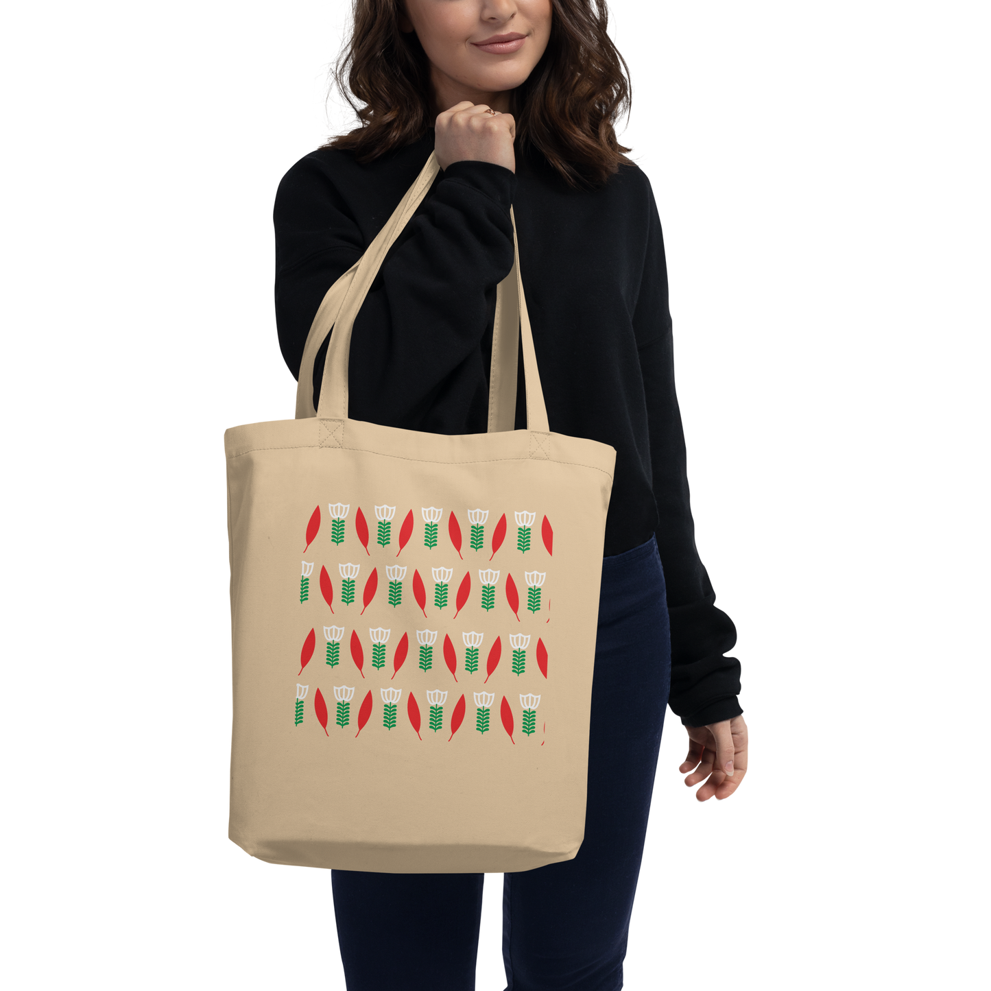 Fenjin Kahweh - Motif de feuilles Tote bag