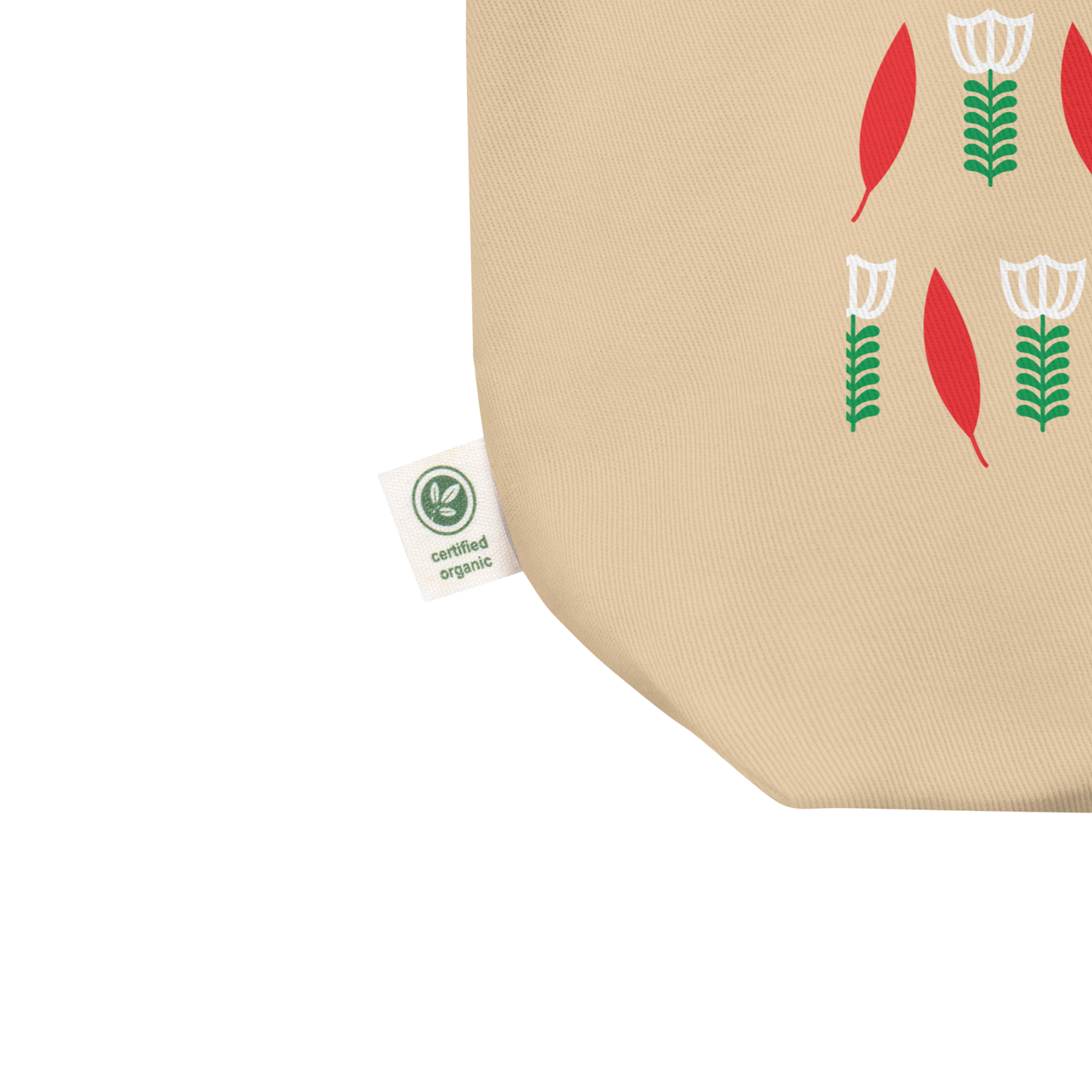 Fenjin Kahweh - Motif de feuilles Tote bag