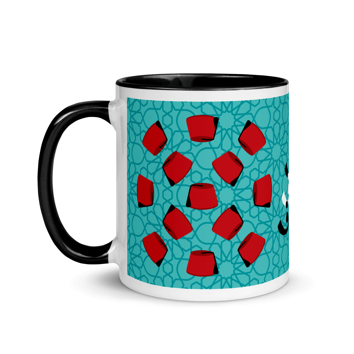 Lebanese Tarboush Arabesque Mug