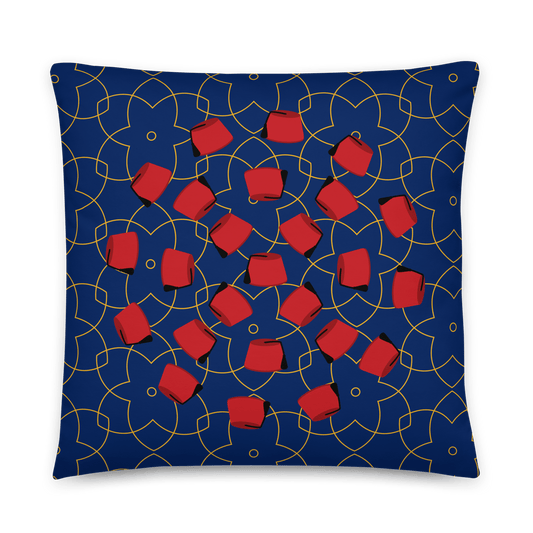 Tarboush Pattern Lebanese Cushion