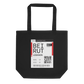 Lebanese Beirut Boarding Pass Tote Bag