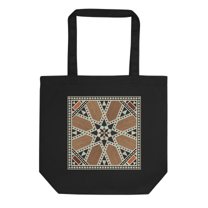 Syrian Mosaic Arabesque Tote Bag