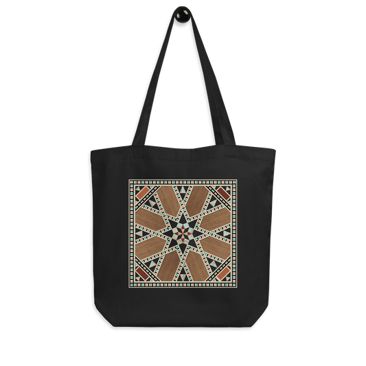 Syrian Mosaic Arabesque Tote Bag