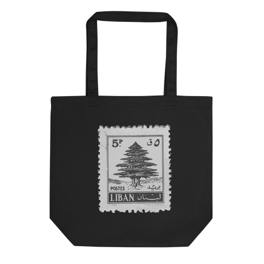 Lebanese Stamp Tote Bag