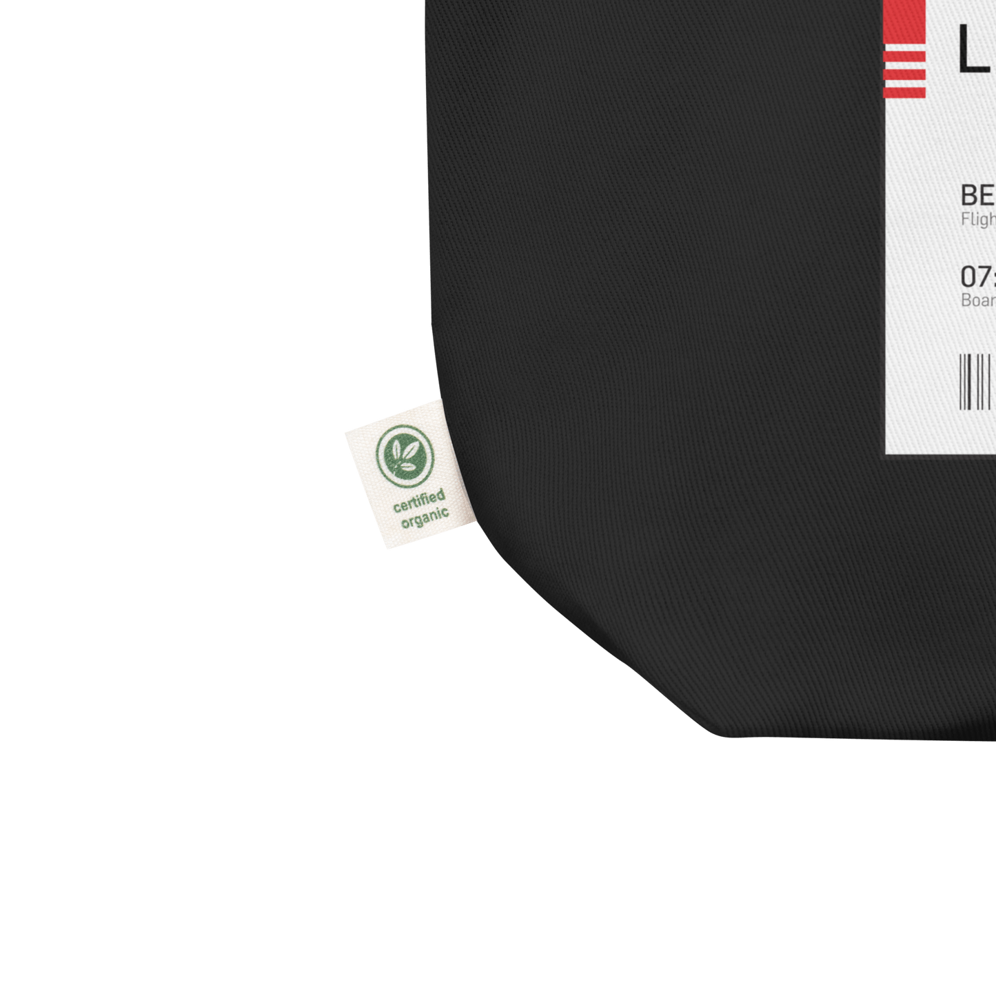 Lebanese Beirut Boarding Pass Tote Bag