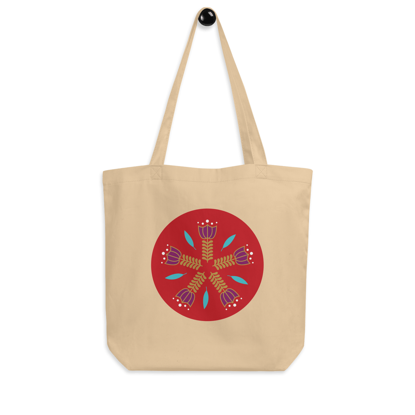 Lebanese Kahwa Flower Patch Eco Tote Bag