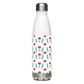 Lebanese Coffee Flower Pattern Water Bottle