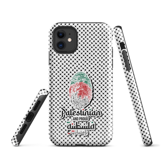 Palestine Falstinieh Fingerprint Tough iPhone Case