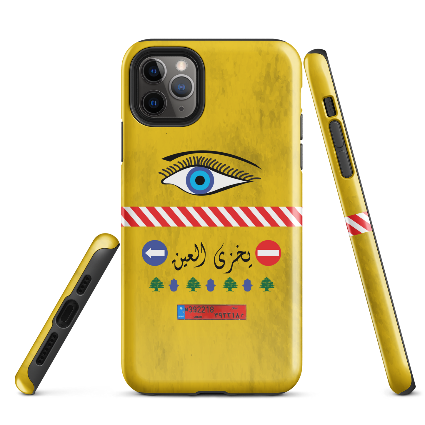 Lebanese Camion Eye Tough iPhone Case