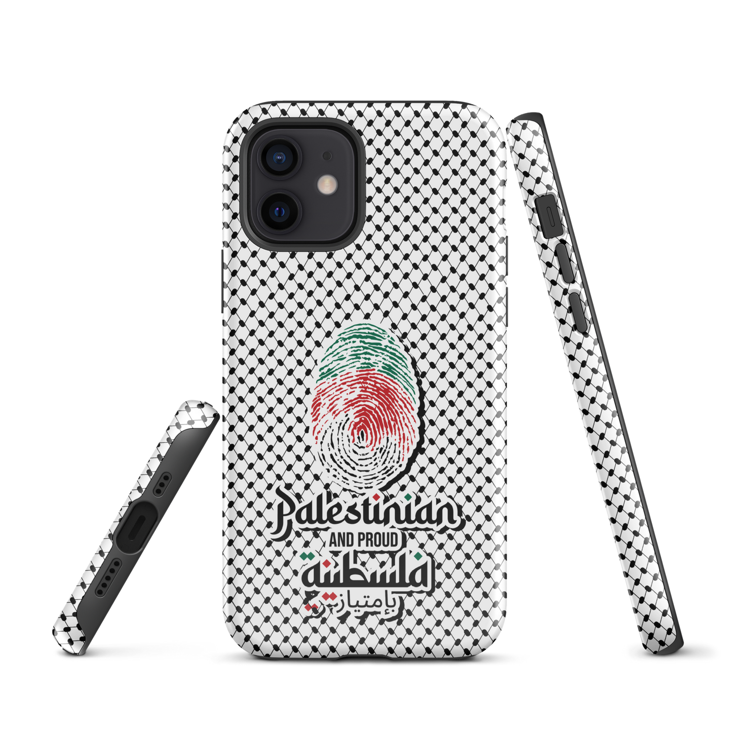 Palestine Falstinieh Fingerprint Tough iPhone Case