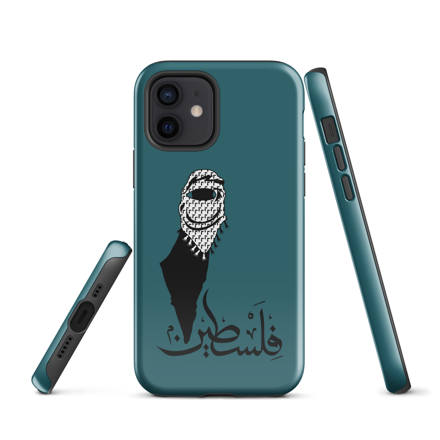 Palestine Map Scarf Tough iPhone Case