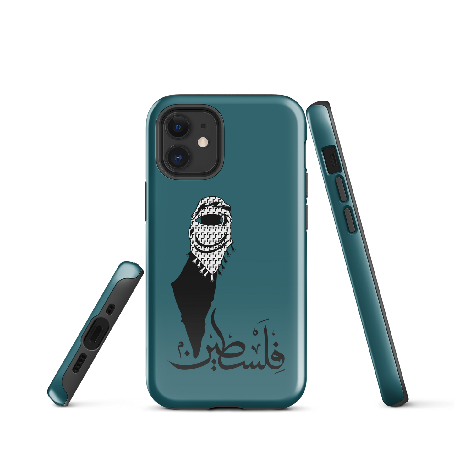 Palestine Map Scarf Tough iPhone Case