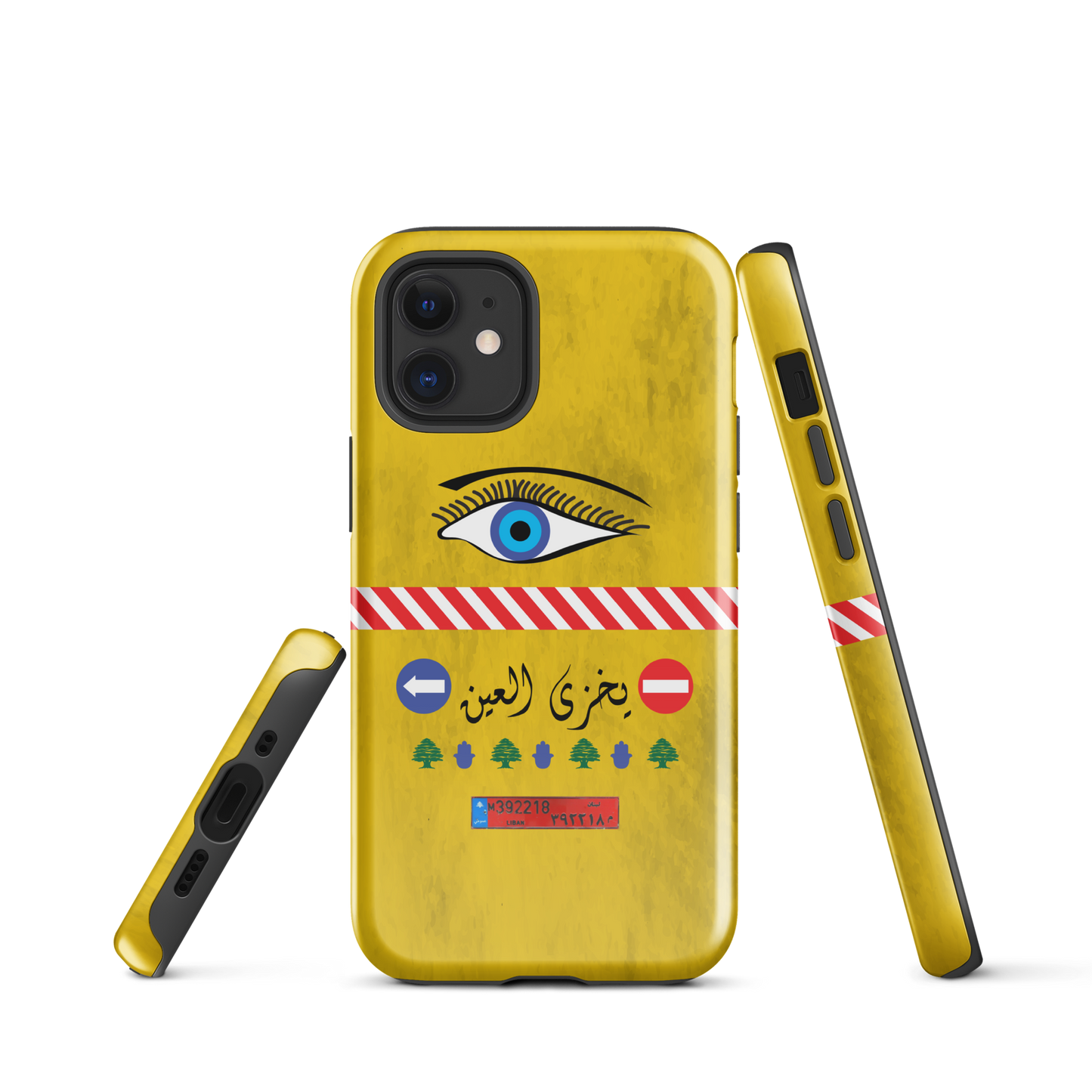 Lebanese Camion Eye Tough iPhone Case