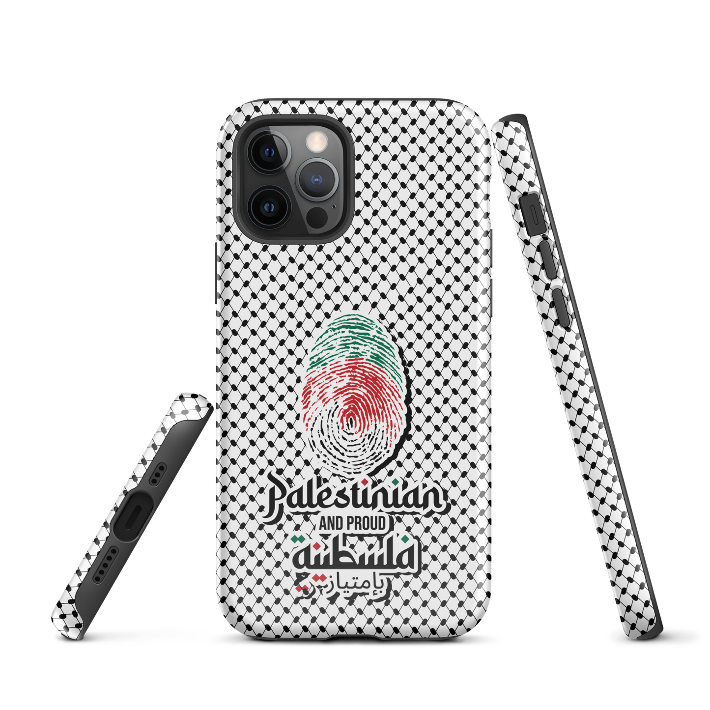 Palestine Falstinieh Fingerprint Tough iPhone Case