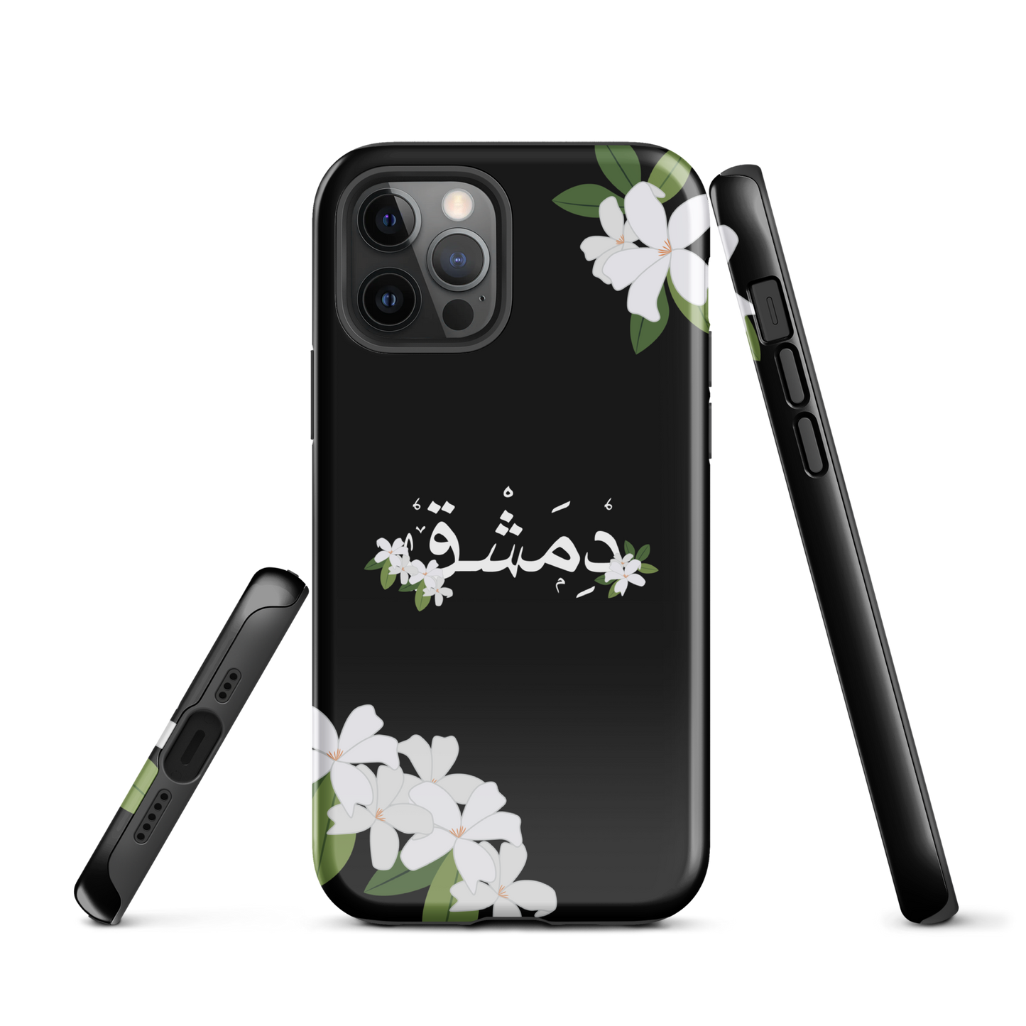 Damascus Jasmine Tough iPhone Case