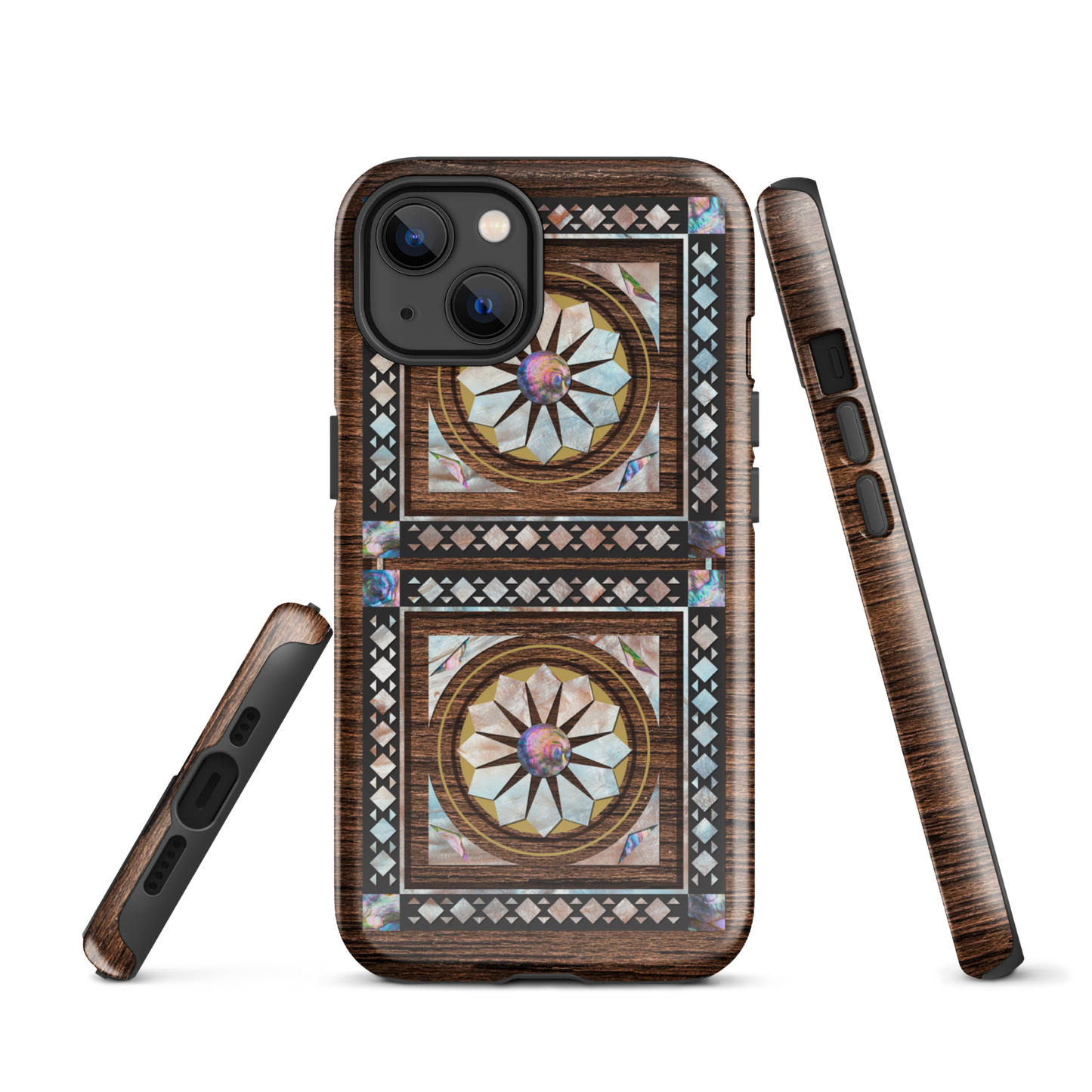 Syrian Mozaic Design Pearl Tough iPhone Cover