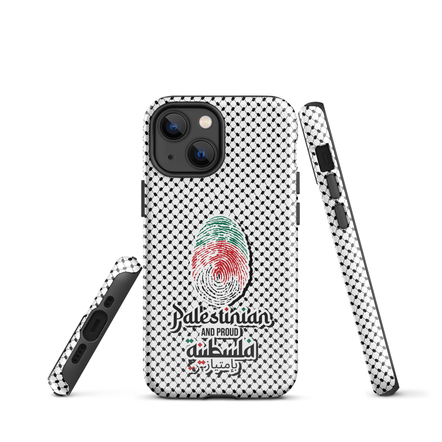 Palestine Falstinieh Fingerprint Tough iPhone Case