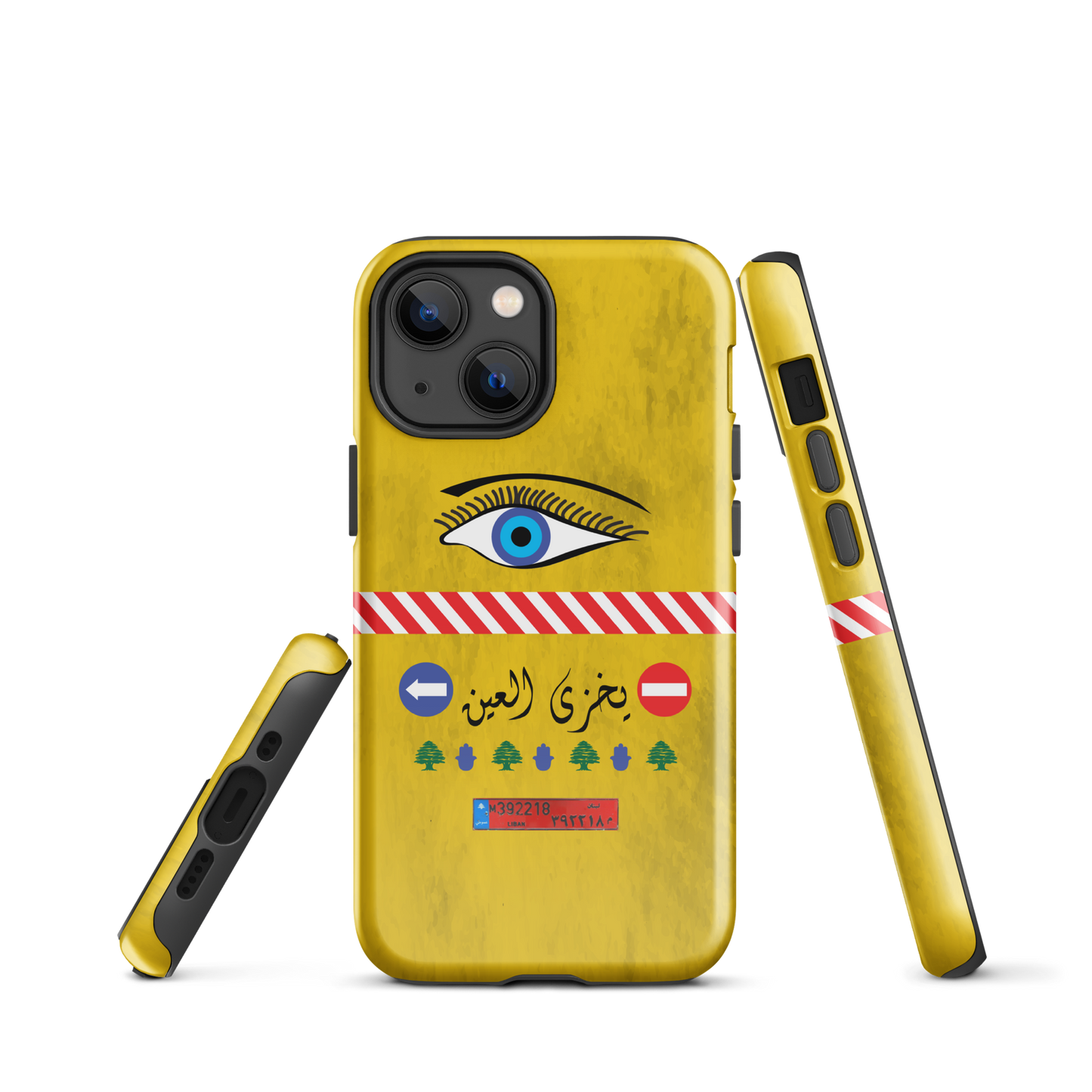 Oeil de camion libanais résistant Coque et skin iPhone