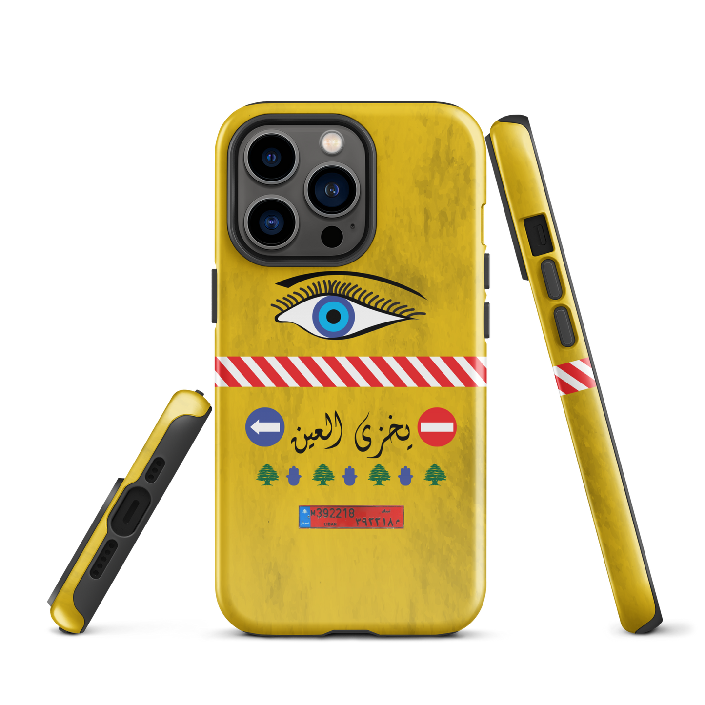 Lebanese Camion Eye Tough iPhone Case