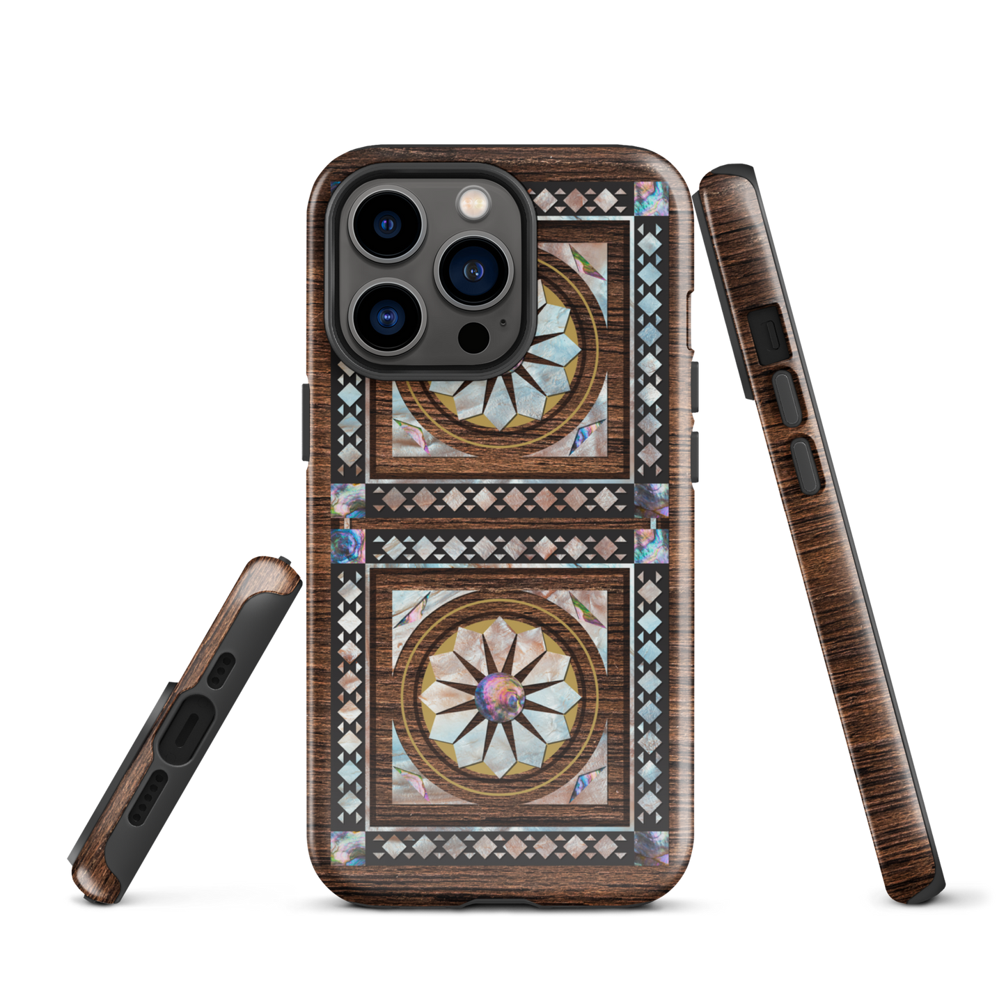 Syrian Mozaic Design Pearl Tough iPhone Cover