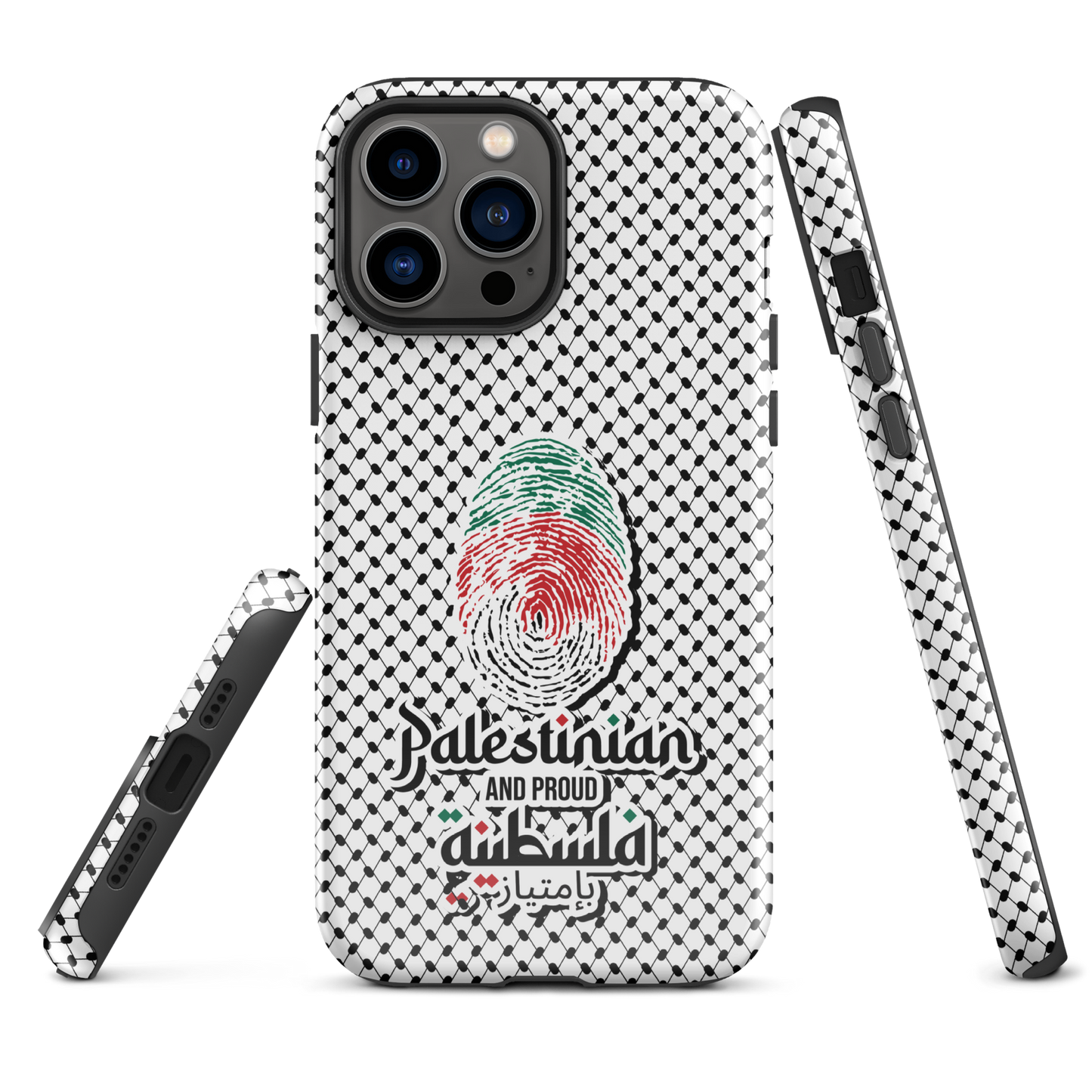 Palestine Falstinieh Fingerprint Tough iPhone Case