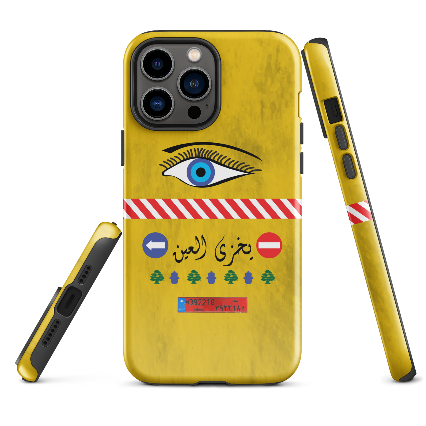 Lebanese Camion Eye Tough iPhone Case