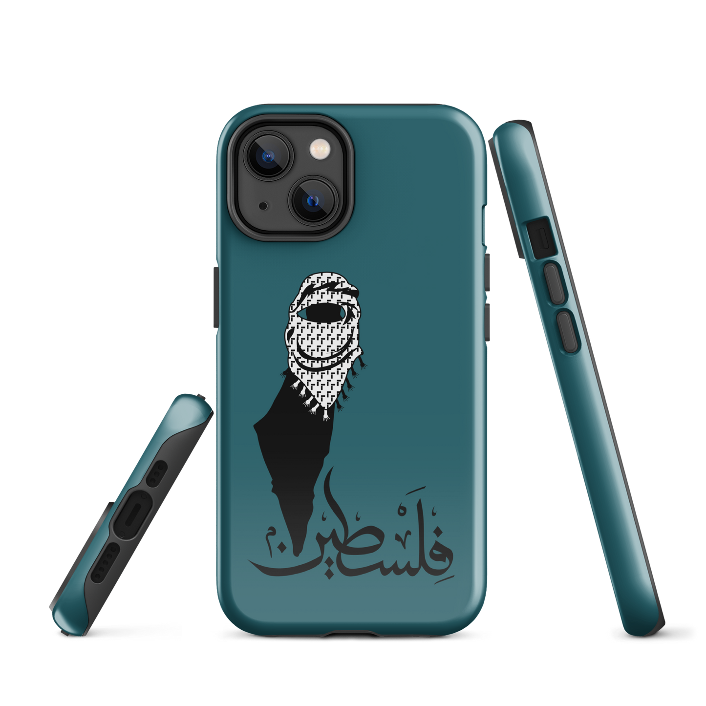 Palestine Map Scarf Tough iPhone Case