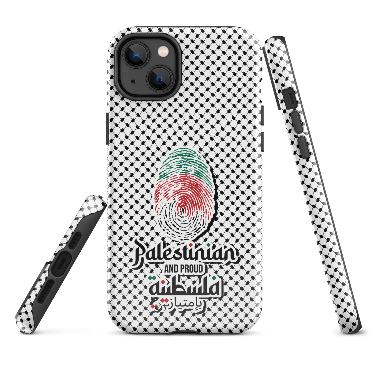 Palestine Falstinieh Fingerprint Tough iPhone Case