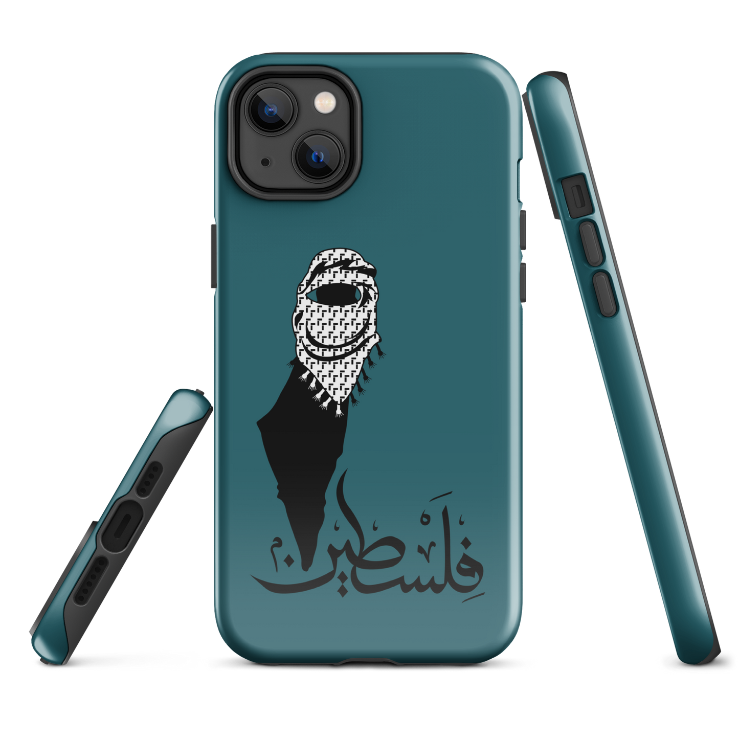 Palestine Map Scarf Tough iPhone Case