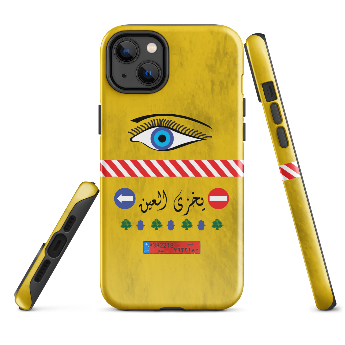 Lebanese Camion Eye Tough iPhone Case