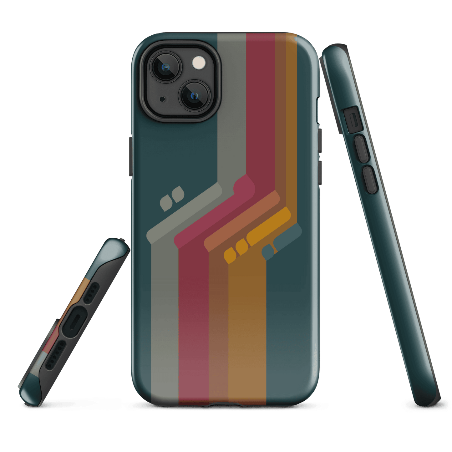 Beirut Logo Retro Tough iPhone Case