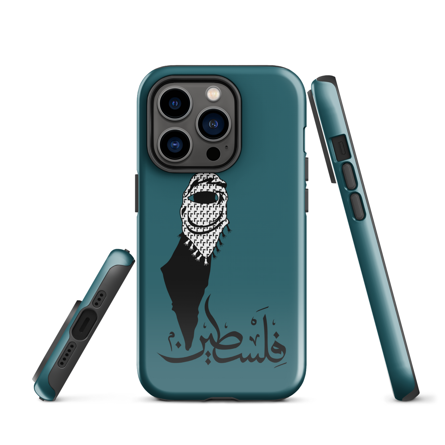 Palestine Map Scarf Tough iPhone Case