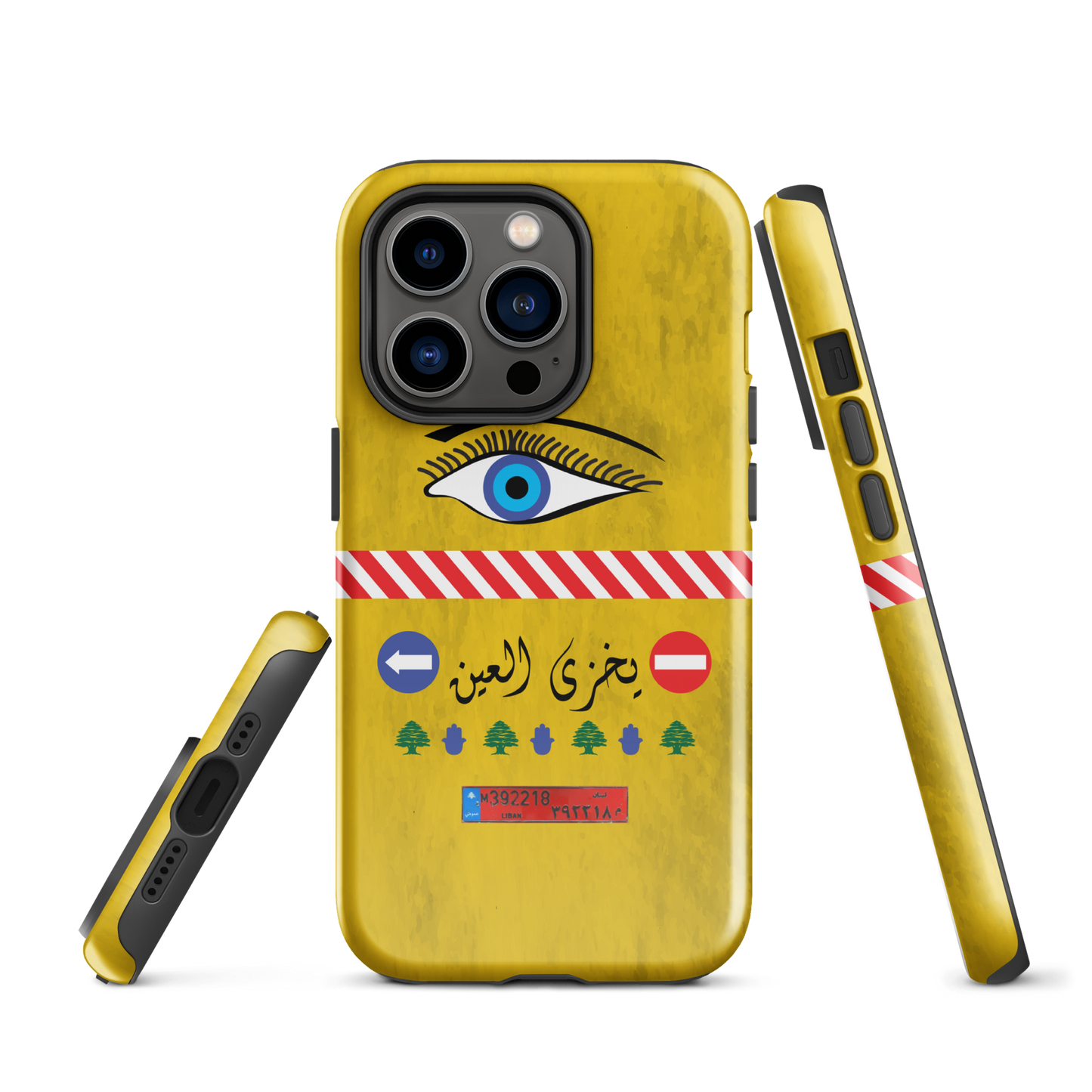 Oeil de camion libanais résistant Coque et skin iPhone