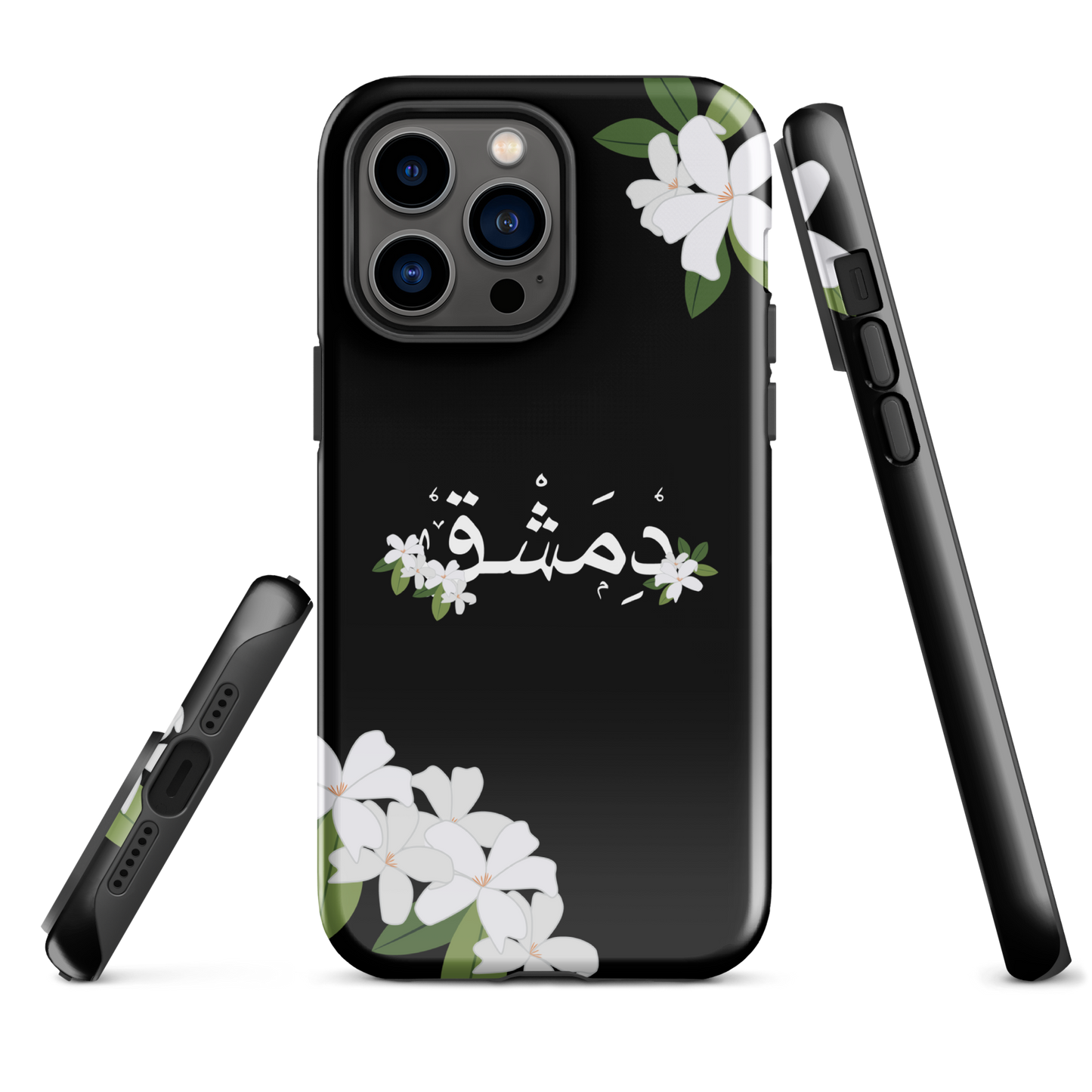 Damascus Jasmine Tough iPhone Case