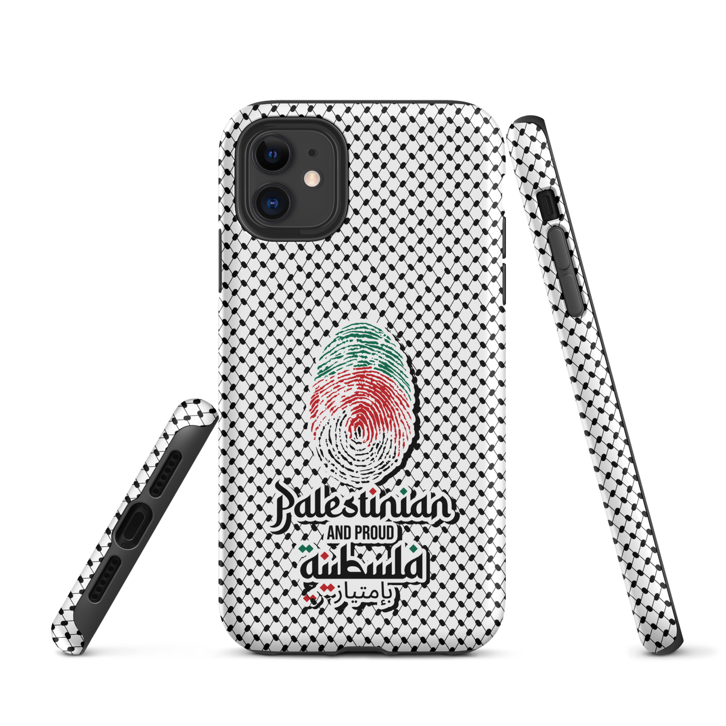 Palestine Falstinieh Fingerprint Tough iPhone Case