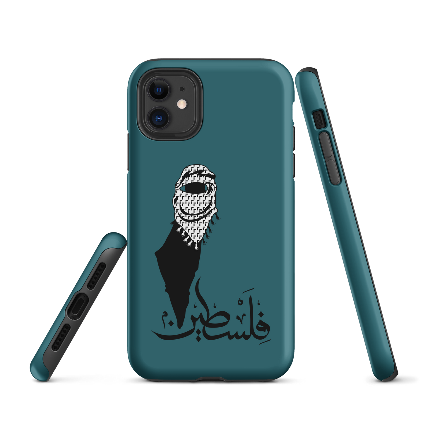 Palestine Map Scarf Tough iPhone Case