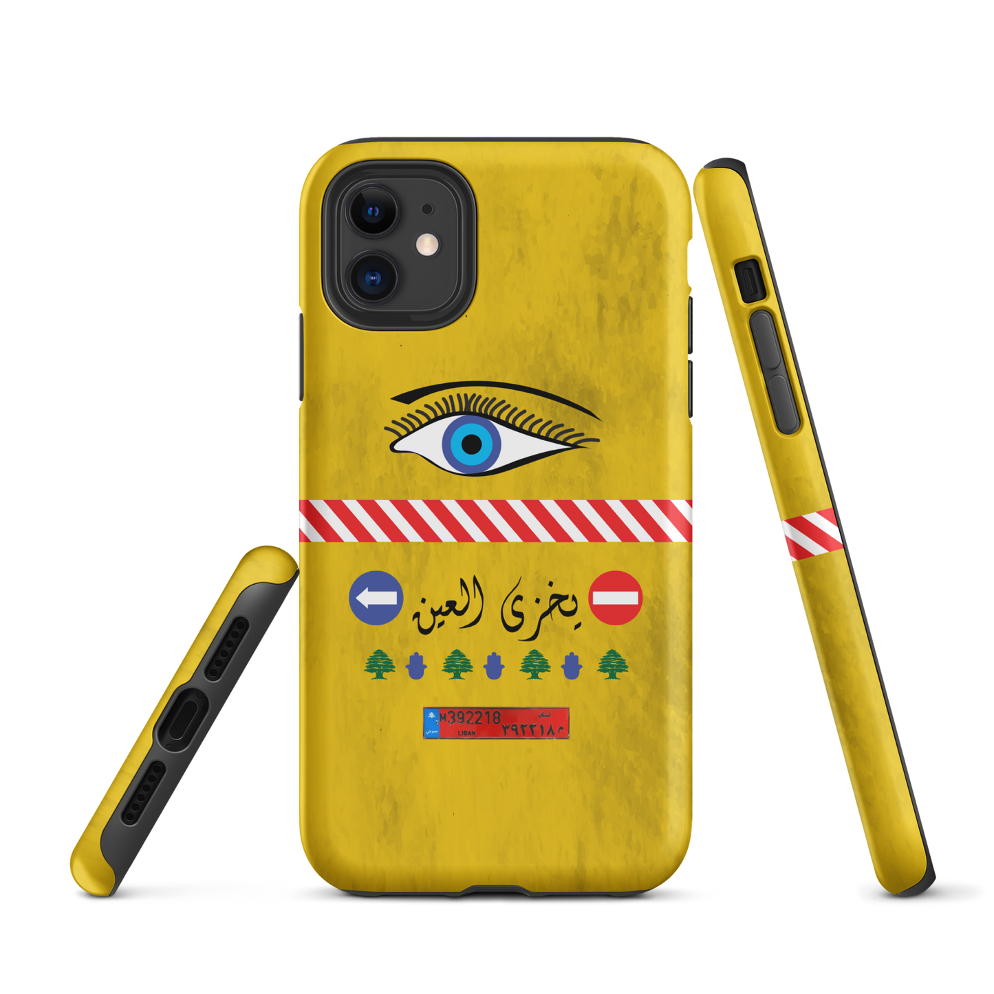 Oeil de camion libanais résistant Coque et skin iPhone