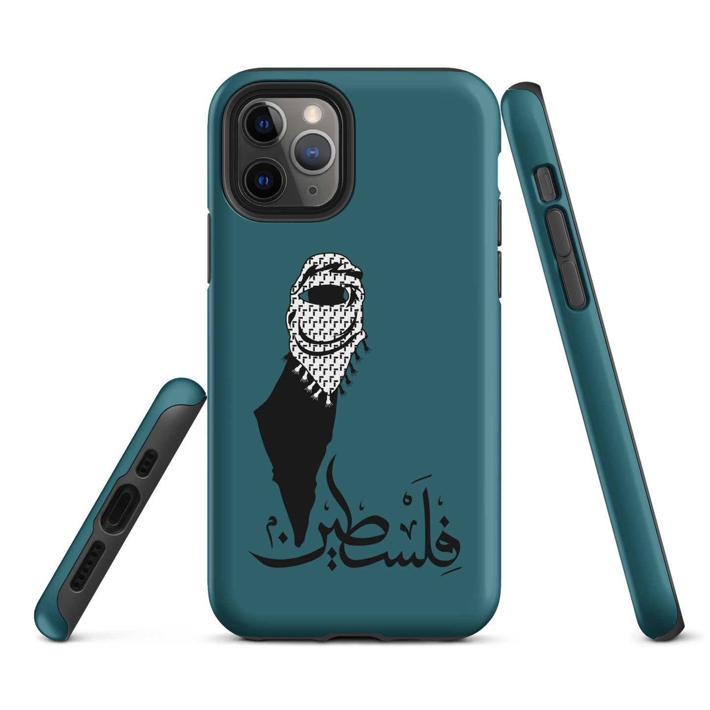 Palestine Map Scarf Tough iPhone Case