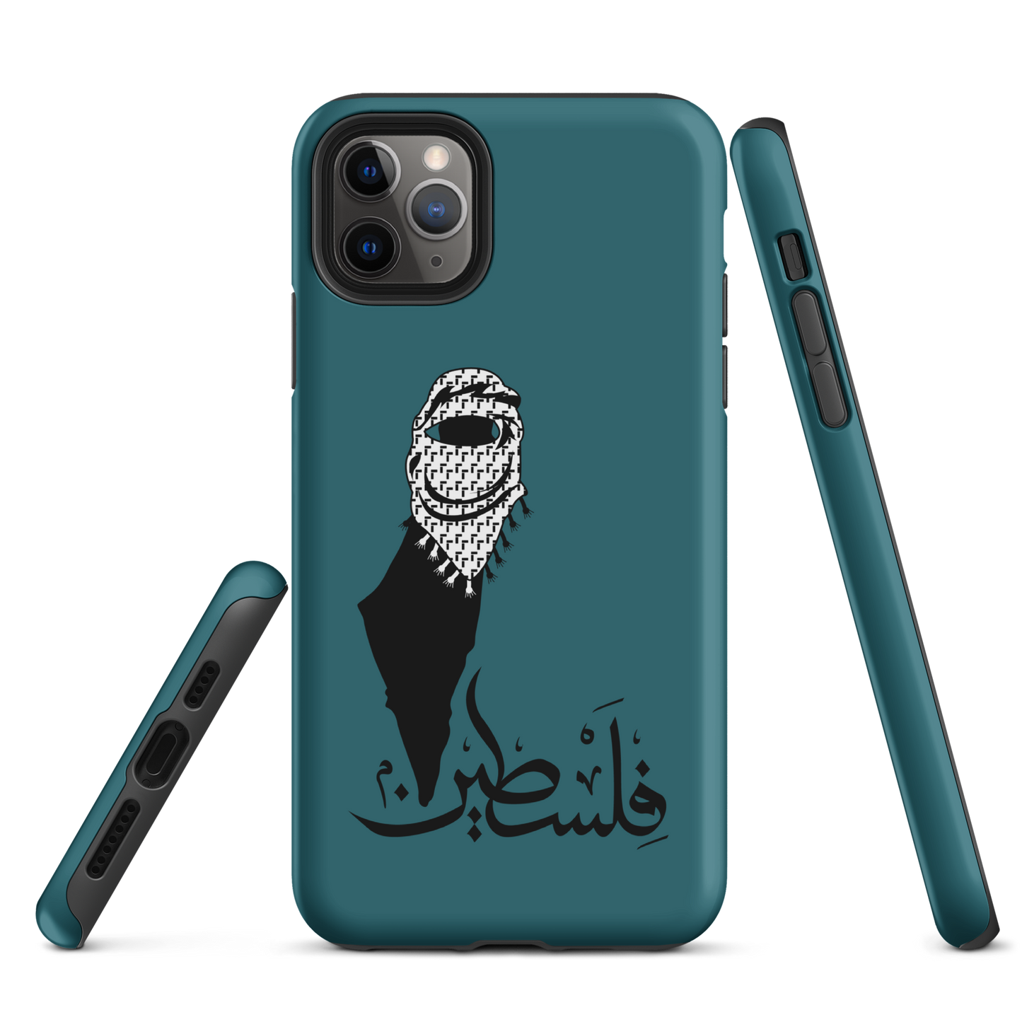 Palestine Map Scarf Tough iPhone Case