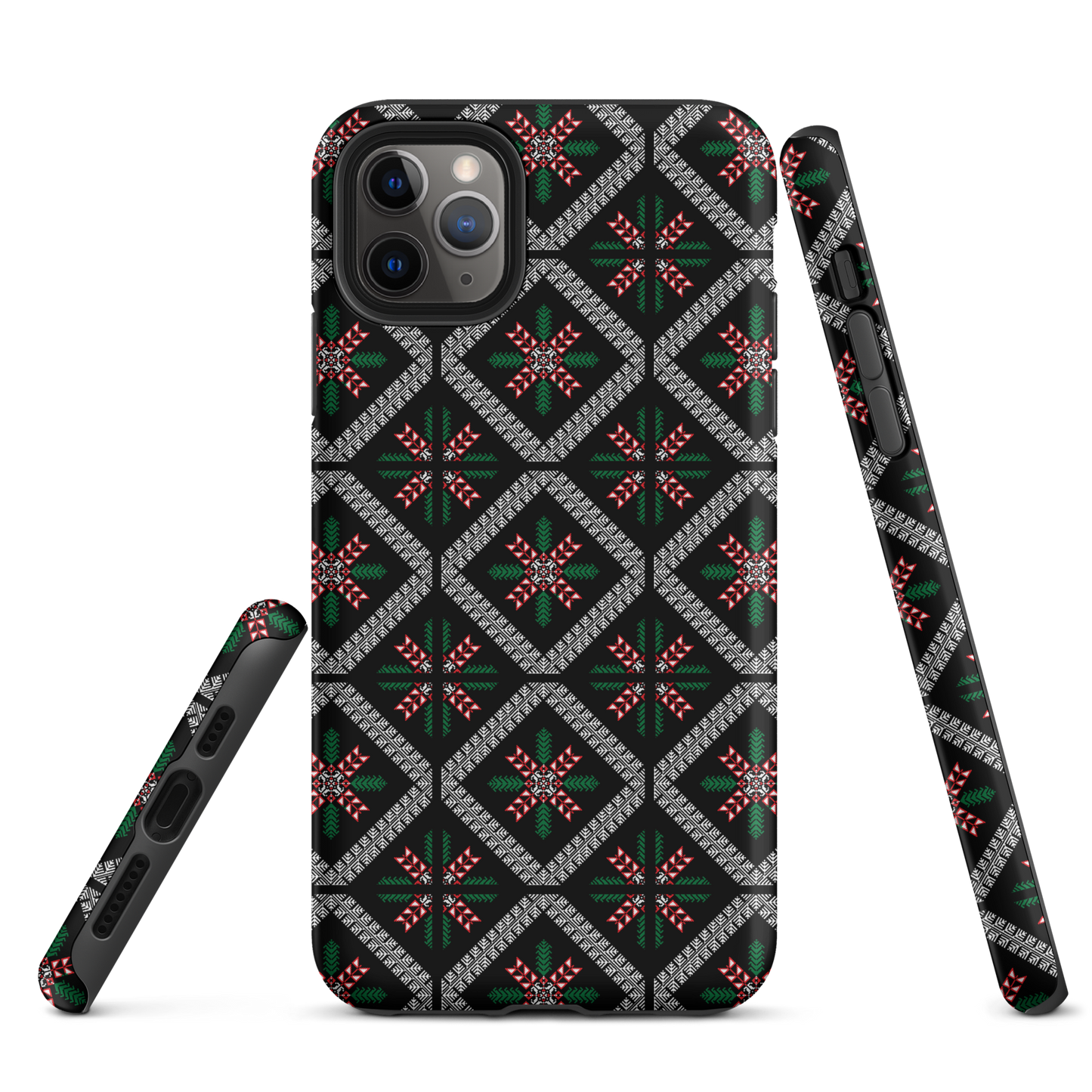 Palestinian Tatriz Pattern Tough iPhone Case