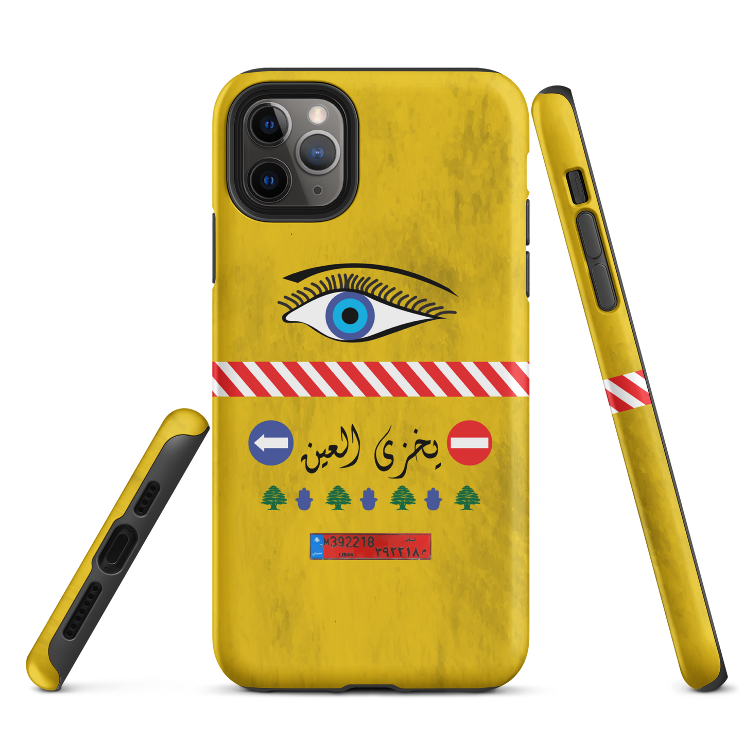 Lebanese Camion Eye Tough iPhone Case