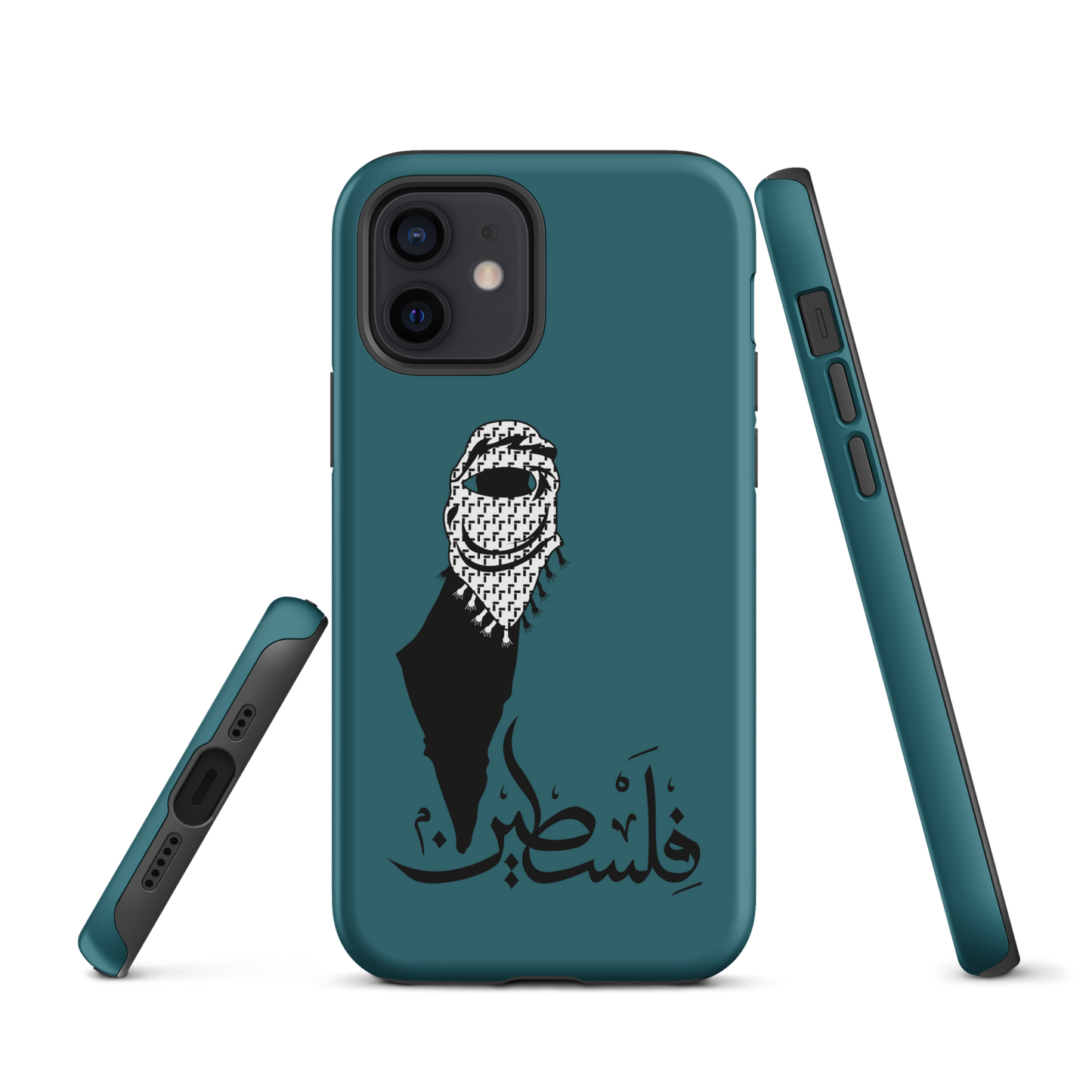 Palestine Map Scarf Tough iPhone Case