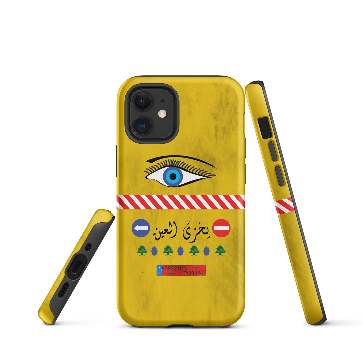 Lebanese Camion Eye Tough iPhone Case