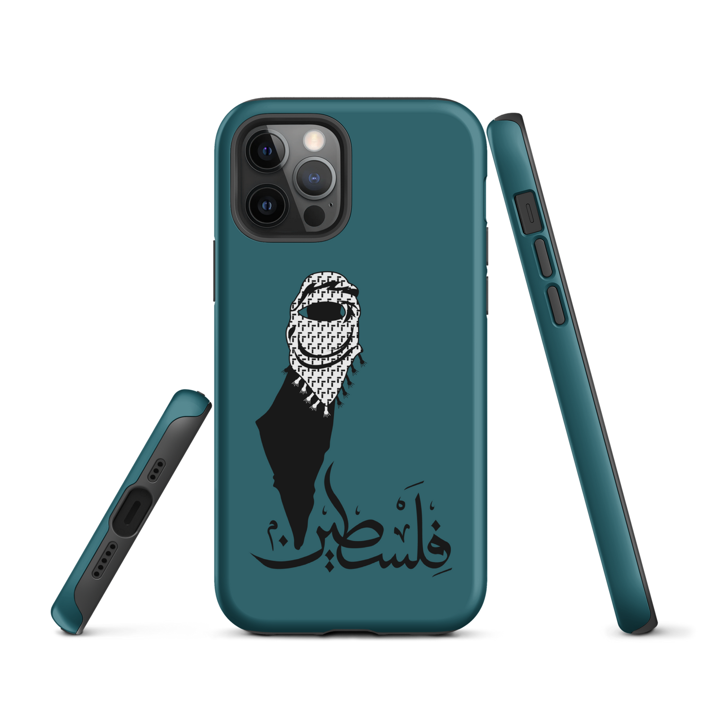 Palestine Map Scarf Tough iPhone Case