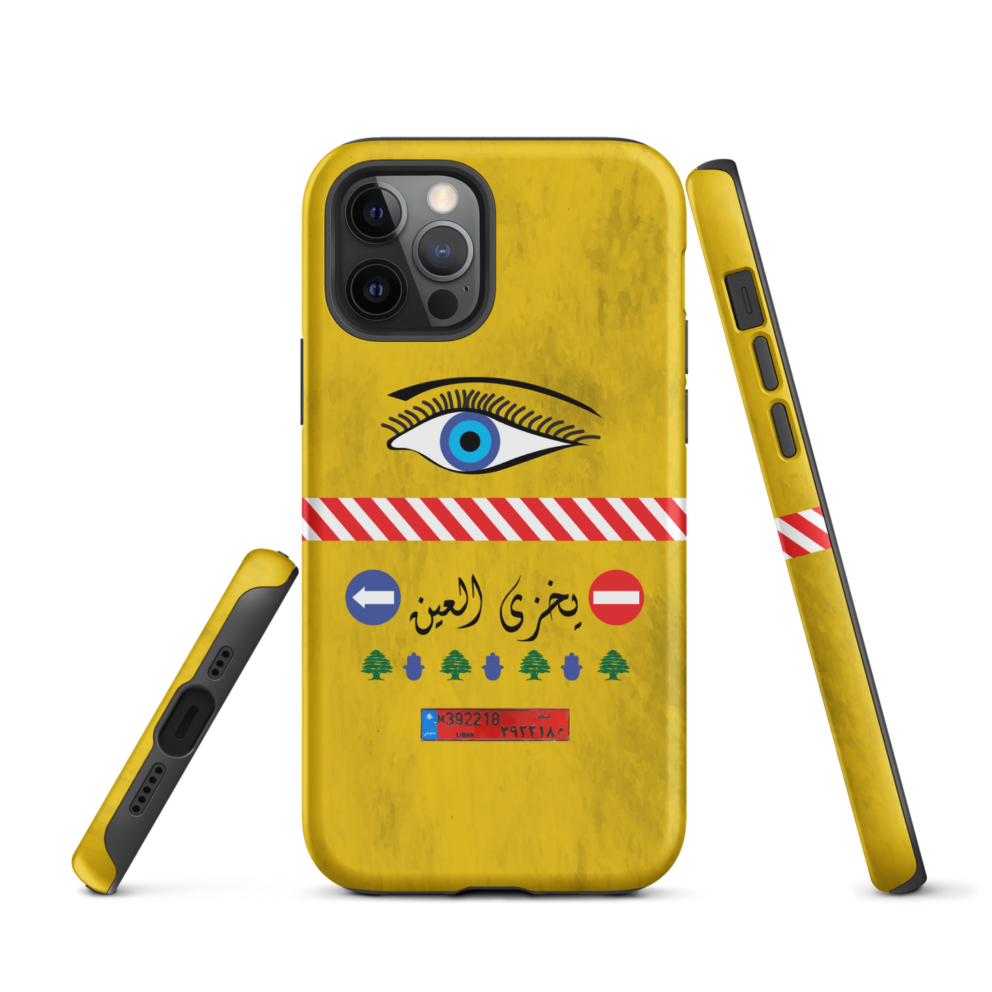 Lebanese Camion Eye Tough iPhone Case