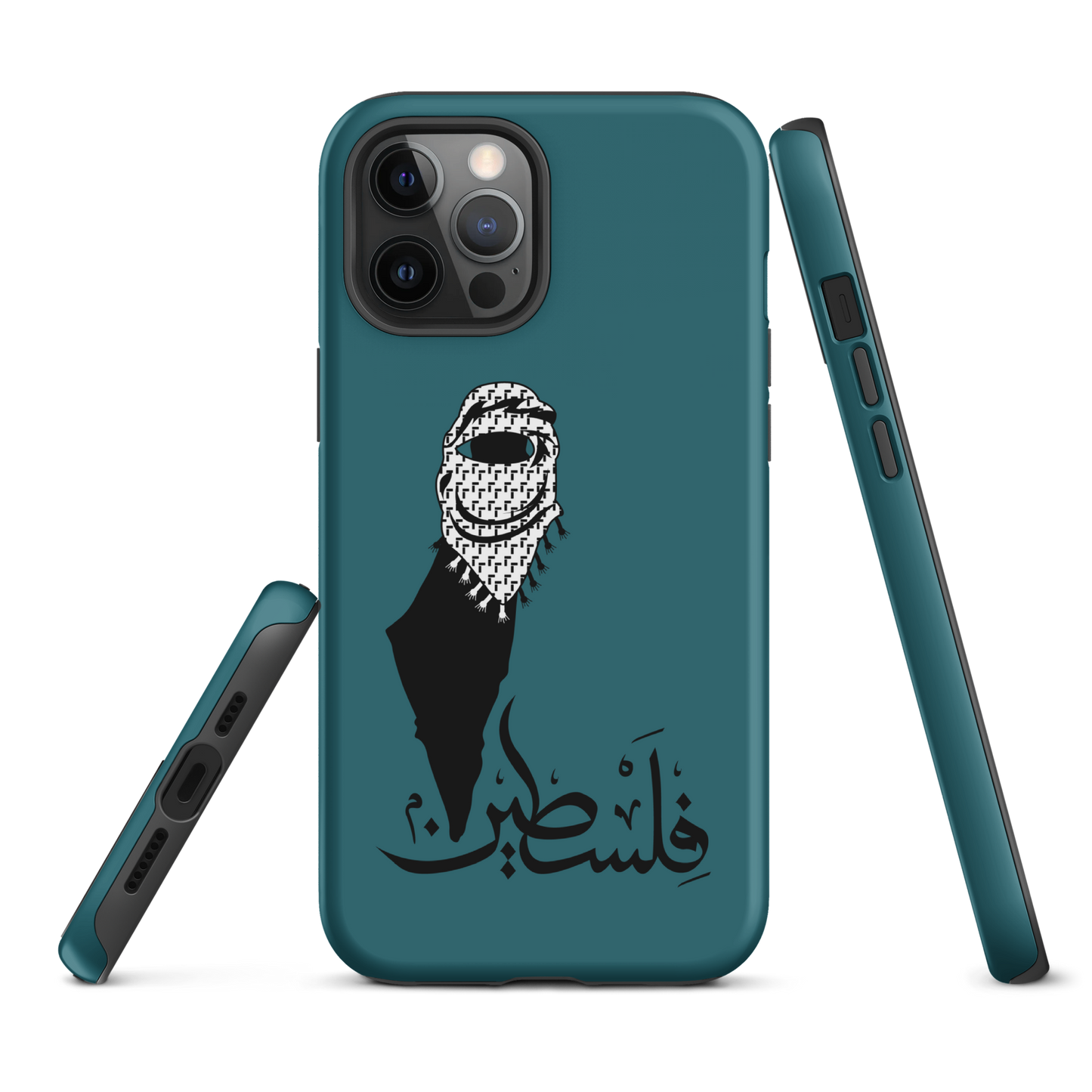 Palestine Map Scarf Tough iPhone Case