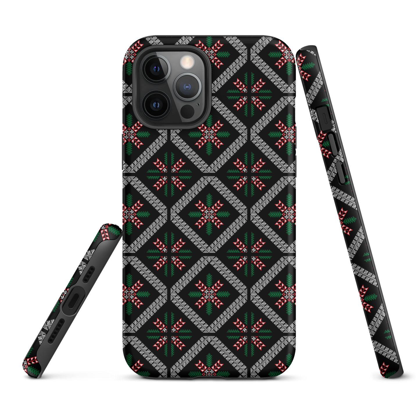 Palestinian Tatriz Pattern Tough iPhone Case