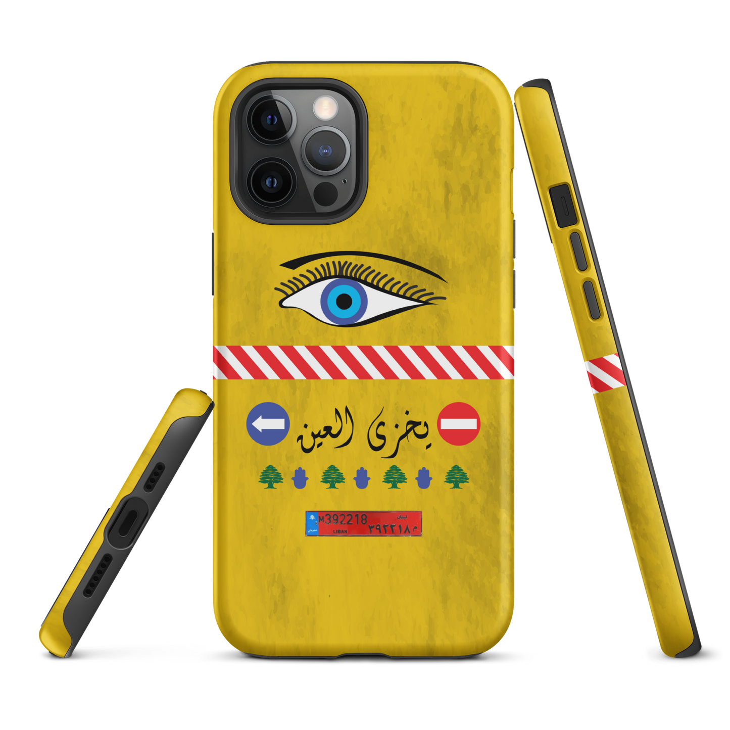 Lebanese Camion Eye Tough iPhone Case